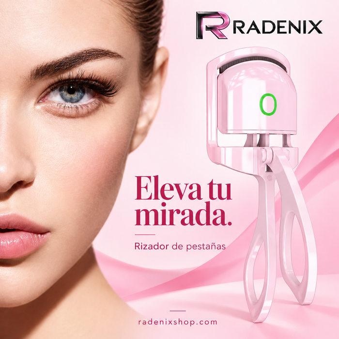 Rizador de pestañas eléctrico con calefacción