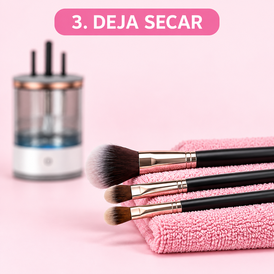 Deja secar y vuelve a usarlas.