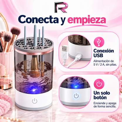 Limpiador de Brochas de Maquillaje